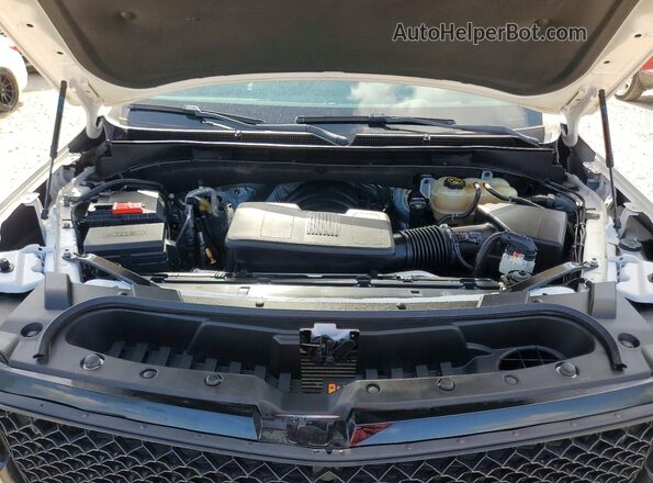 1GYS4PKL4MR208925 2021 CADILLAC ESCALADE White VIN კოდის სტიკერის ხედი