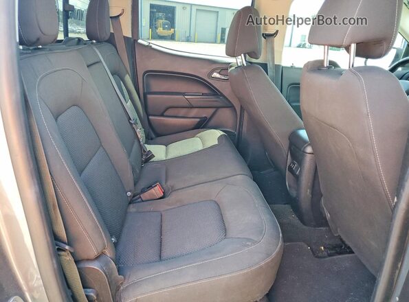 1GCPTCE17J1281637 2018 CHEVROLET COLORADO Gray Вид задньої частини салону
