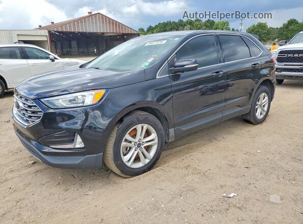 2FMPK4J92LBB59808 2020 FORD EDGE Black Trasero izquierdo