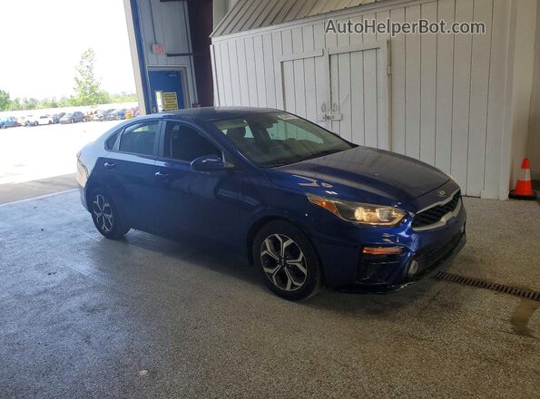 3KPF24AD9KE032260 2019 KIA FORTE Blue Vista frontal