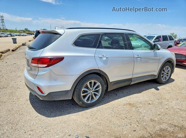 KM8SM4HF0HU205265 2017 HYUNDAI SANTA FE Silver Front right