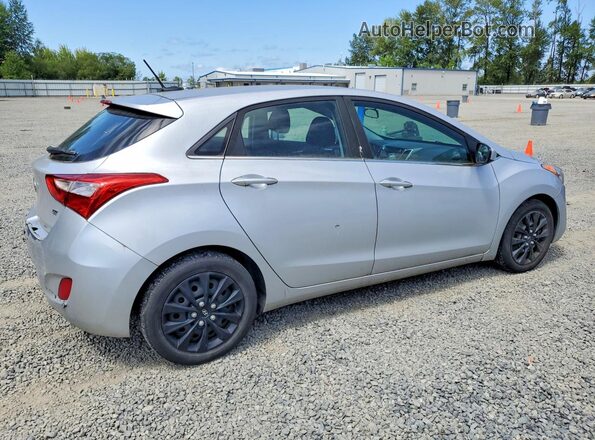 KMHD35LH5HU379603 2017 HYUNDAI ELANTRA Серебряный Передняя правая четверть