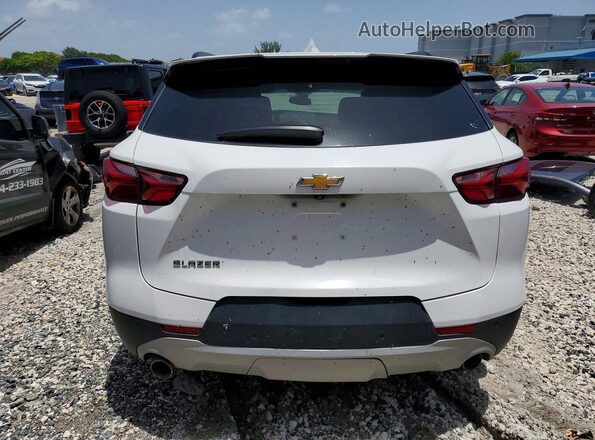 3GNKBDRS6MS510292 2021 CHEVROLET BLAZER White Вид салону спереду