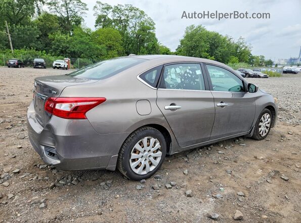 3N1AB7APXGY308430 2016 NISSAN SENTRA Серый Передняя правая четверть