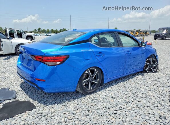 3N1AB8CV6SY311450 2025 NISSAN SENTRA Blue Przód prawy