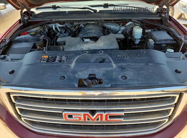 1GKS1GKC5GR178681 2016 GMC YUKON Red VIN կոդի պիտակի տեսք