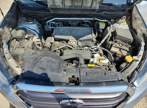 4S4WMAED8K3437452 2019 SUBARU ASCENT Silver Вид наклейки з VIN-кодом