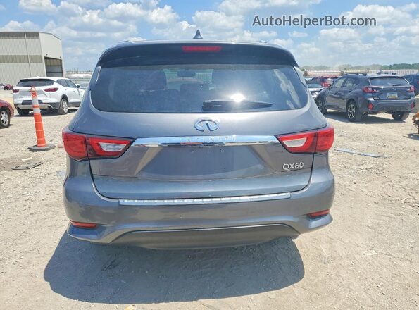 5N1DL0MM2HC501998 2017 INFINITI QX60 Gray წინა სალონის ხედი