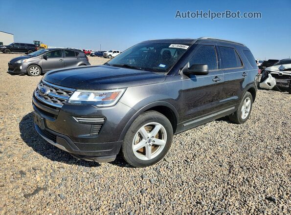 1FM5K7DHXJGB30221 2018 FORD EXPLORER Black Trasero izquierdo