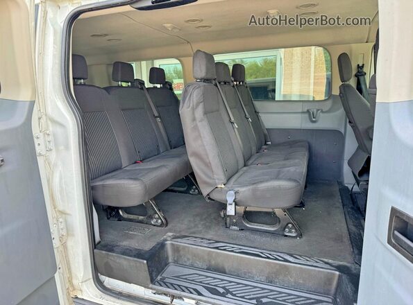 1FMZK1ZM4JKA81003 2018 FORD TRANSIT Белый Вид салона спереди