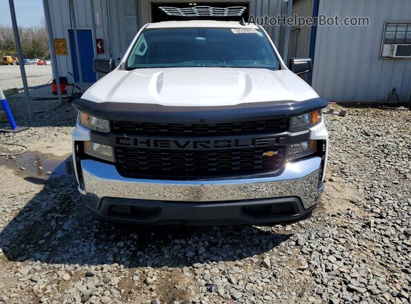 3GCNWAEK1MG380486 2021 CHEVROLET SILVERADO White Rear view