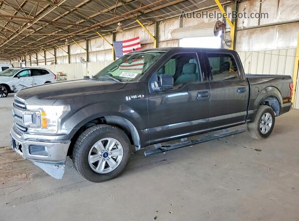 1FTEW1C51KKC90001 2019 FORD F150 Серый Задняя левая четверть