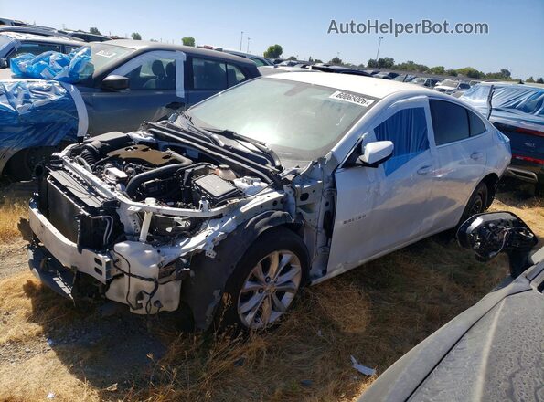 1G1ZD5ST2KF159045 2019 CHEVROLET MALIBU White Trasero izquierdo