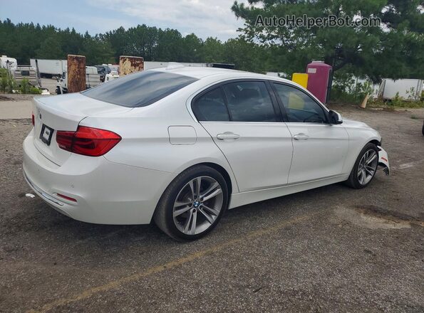 WBA8B9G37HNU52699 2017 BMW 3 SERIES Белый Передняя правая четверть