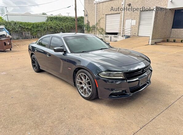 2C3CDXCT2GH227586 2016 DODGE CHARGER Gray Հետևի ձախ