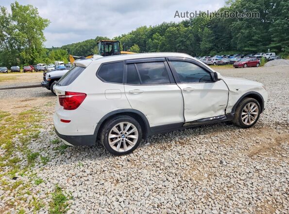 5UXWX9C36H0W71747 2017 BMW X3 White Delantero derecho