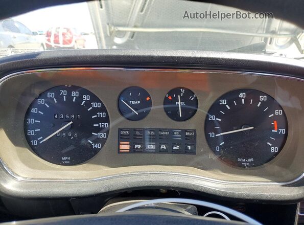3190095 1975 BMW OTHER Серебряный Вид щитка приборов