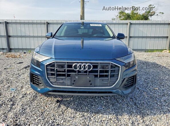 WA1CVAF11KD034605 2019 AUDI Q8 Green Հետևի տեսք