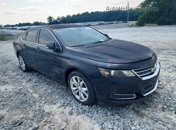 1G1105S30HU117695 2017 CHEVROLET IMPALA Black Front view