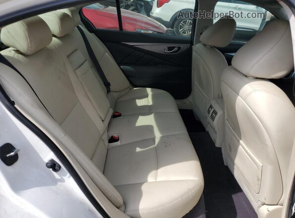 JN1FV7AP4GM421421 2016 INFINITI Q50 White Սալոնի հետևի տեսք
