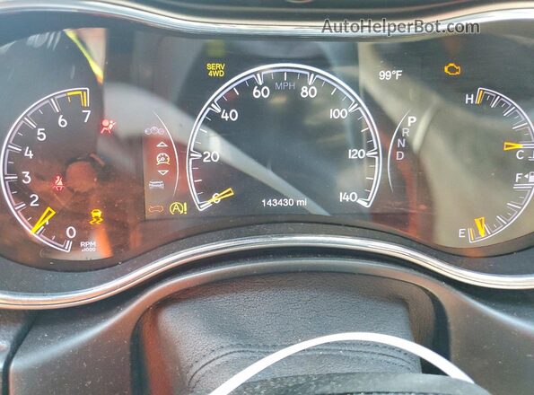 1C4RJFBG2KC712061 2019 JEEP GRAND Black Widok tylnych siedzeń