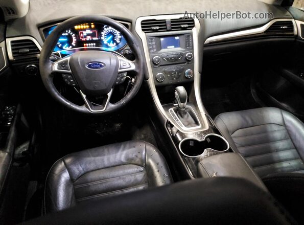 3FA6P0HD1GR388899 2016 FORD FUSION Серый Вид щитка приборов