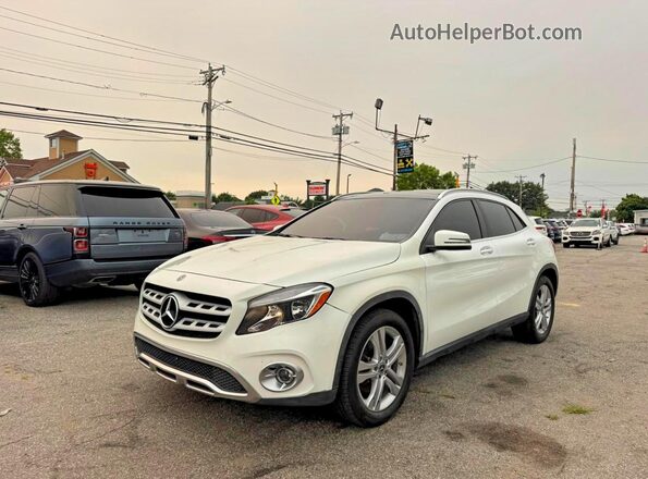 WDCTG4GB6JJ505652 2018 MERCEDES-BENZ GLA-CLASS White უკანა მარცხენა