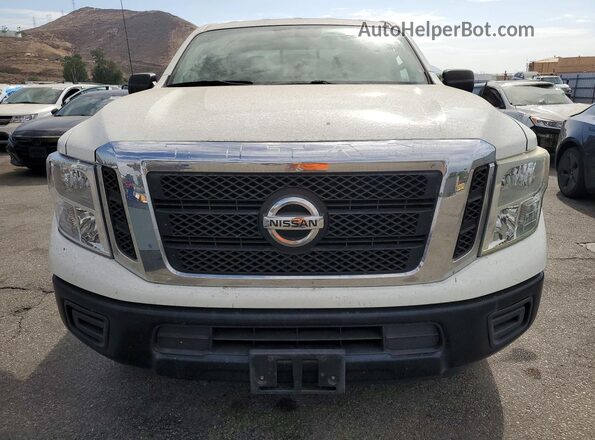 1N6BA1F11HN512017 2017 NISSAN TITAN White Вид ззаду