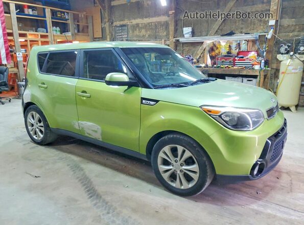 KNDJP3A56G7852172 2016 KIA SOUL Green Vista frontal