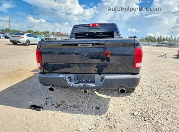 1C6RR6GT1KS622749 2019 RAM 1500 Black წინა სალონის ხედი