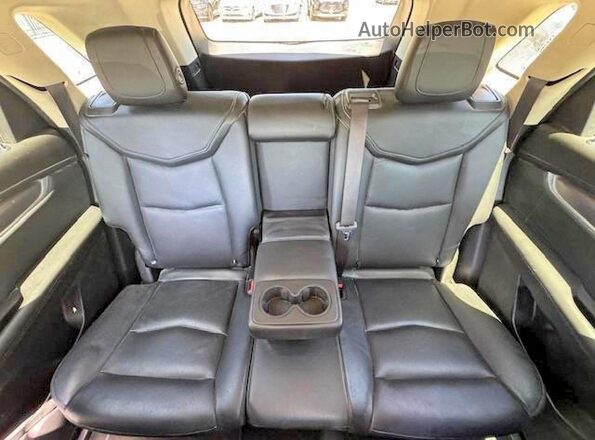 1GYKNERS6JZ139813 2018 CADILLAC XT5 Black უკანა სალონის ხედი
