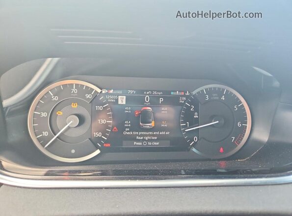 SALZJ2FX0PH186504 2023 LAND ROVER RANGE Blue უკანა სავარძლების ხედი