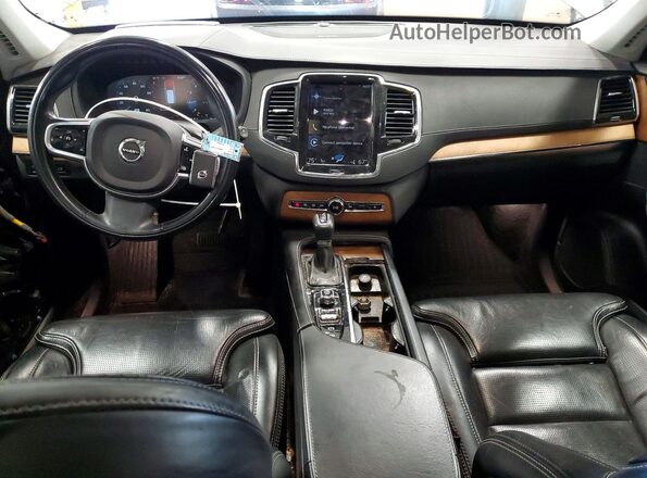 YV4A22PL7L1584127 2020 VOLVO XC90 Gray Widok zestawu wskaźników