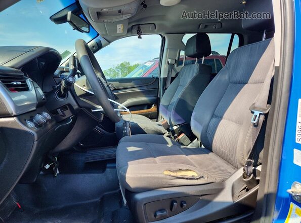 1GNSKDEC2KR401388 2019 CHEVROLET TAHOE Синий Вид панели приборов