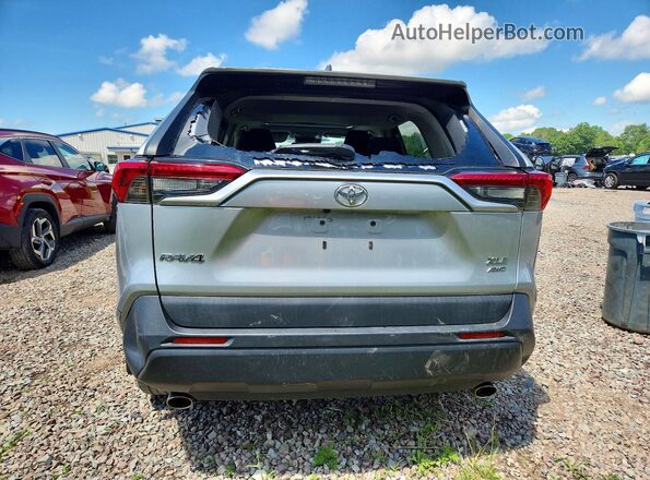 2T3P1RFV0KW058658 2019 TOYOTA RAV4 Silver Rear view