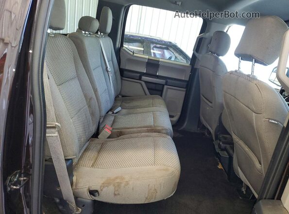 1FTEW1E41KFB18337 2019 FORD F150 Purple Rear interior view