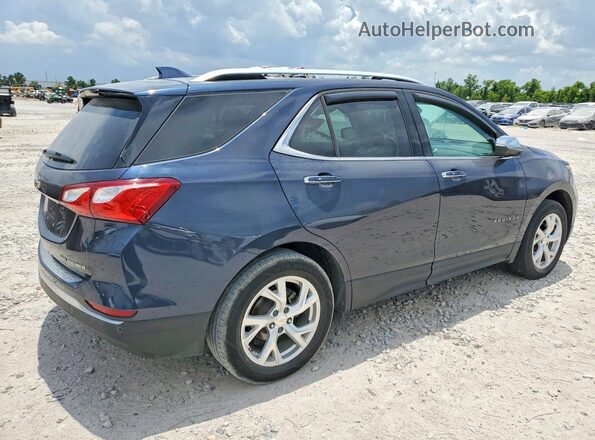 3GNAXZEU7KS536043 2019 CHEVROLET EQUINOX Blue Front right