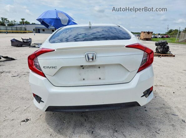 2HGFC1F3XGH659705 2016 HONDA CIVIC White Вид салону спереду