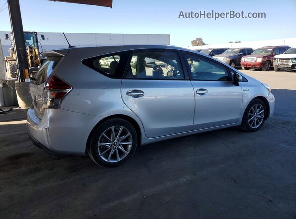 JTDZN3EU0HJ055866 2017 TOYOTA PRIUS Silver წინა მარჯვენა