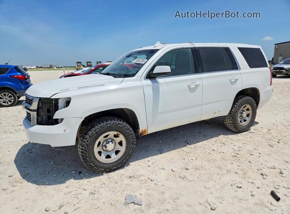 1GNSKFEC0HR270790 2017 CHEVROLET TAHOE Белый Задняя левая четверть