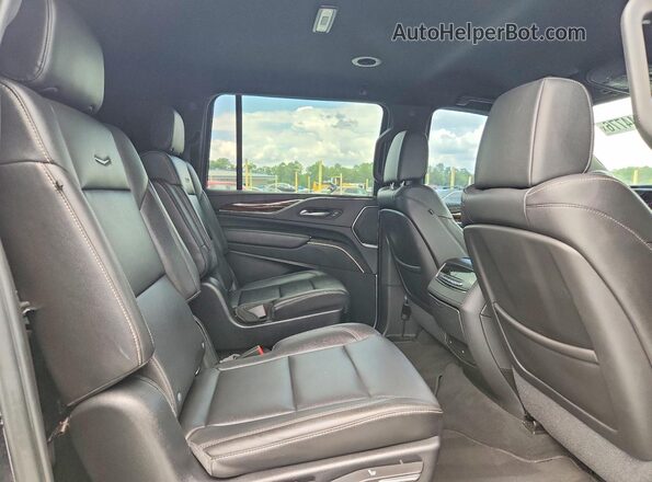 1GYS4JKL2MR315405 2021 CADILLAC ESCALADE Black Vista del compartimento del motor