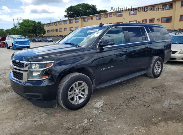 1GNSCHKC2LR149796 2020 CHEVROLET SUBURBAN Черный Задняя левая четверть