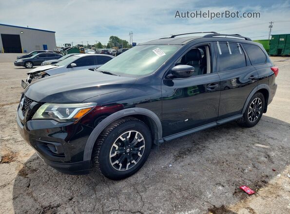 5N1DR2MMXKC649964 2019 NISSAN PATHFINDER Black უკანა მარცხენა