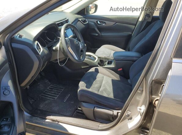 JN8AT2MV5GW132373 2016 NISSAN ROGUE Серый Вид панели приборов
