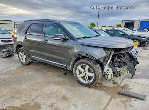 1FM5K8D8XHGC20985 2017 FORD EXPLORER Gray Vista frontal