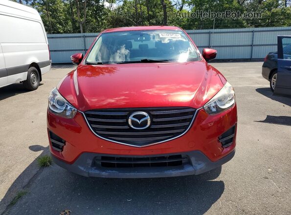 JM3KE4BY7G0701527 2016 MAZDA CX-5 Red უკანა ხედი