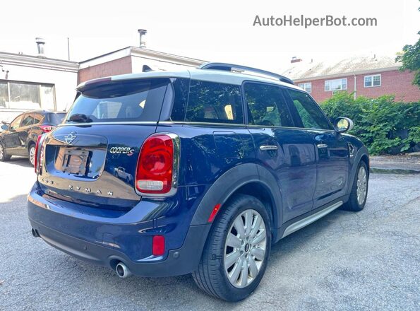 WMZYT5C5XK3E69700 2019 MINI COOPER Blue Widok z przodu
