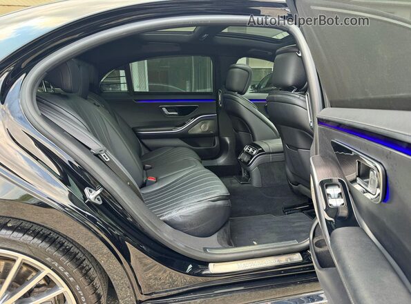 W1K6G6DB8NA143984 2022 MERCEDES-BENZ S Black Rear view