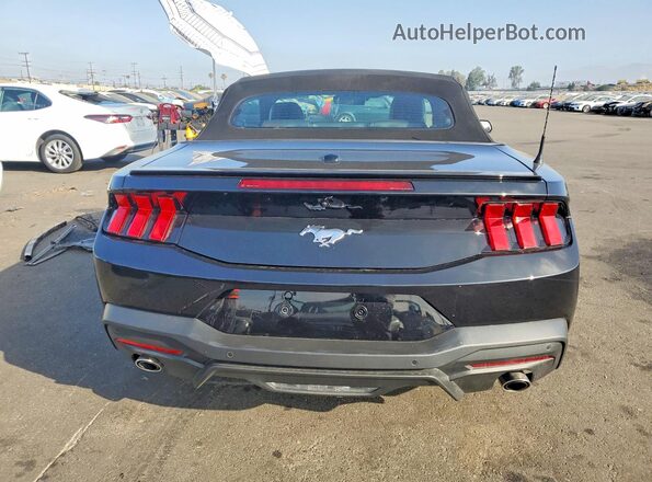1FAGP8UH0S5117405 2025 FORD MUSTANG Black წინა სალონის ხედი