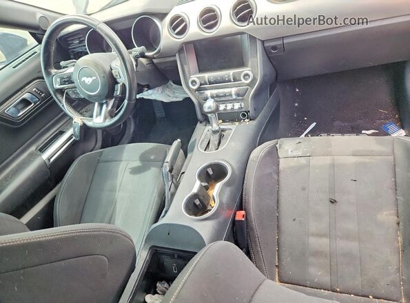 1FA6P8CF9P5306315 2023 FORD MUSTANG Black Vista del cuadro de instrumentos